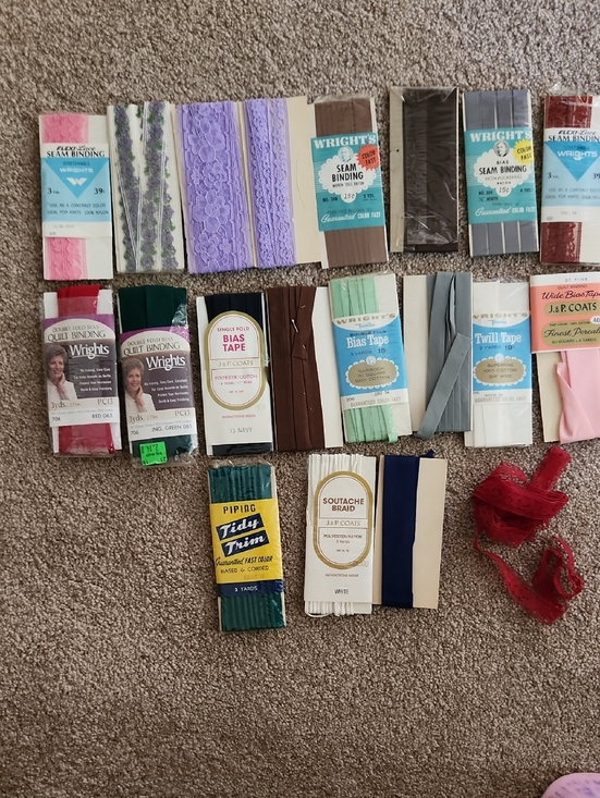 Other - Assorted Sewing Trims & Bindings - Multi Color Pack